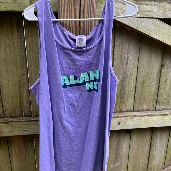 Comfort Colors Purple Tank Top - Picture 1 of 1